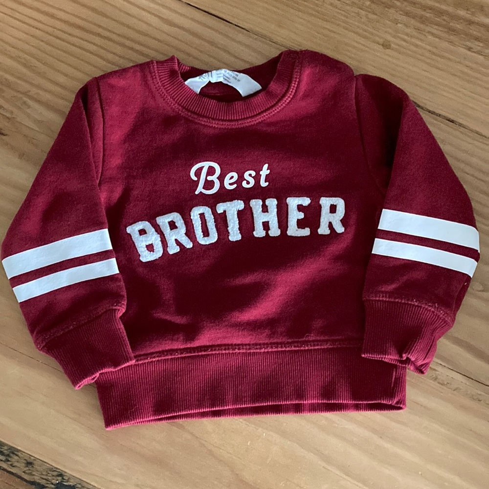 Best brother H&M baby sweater.